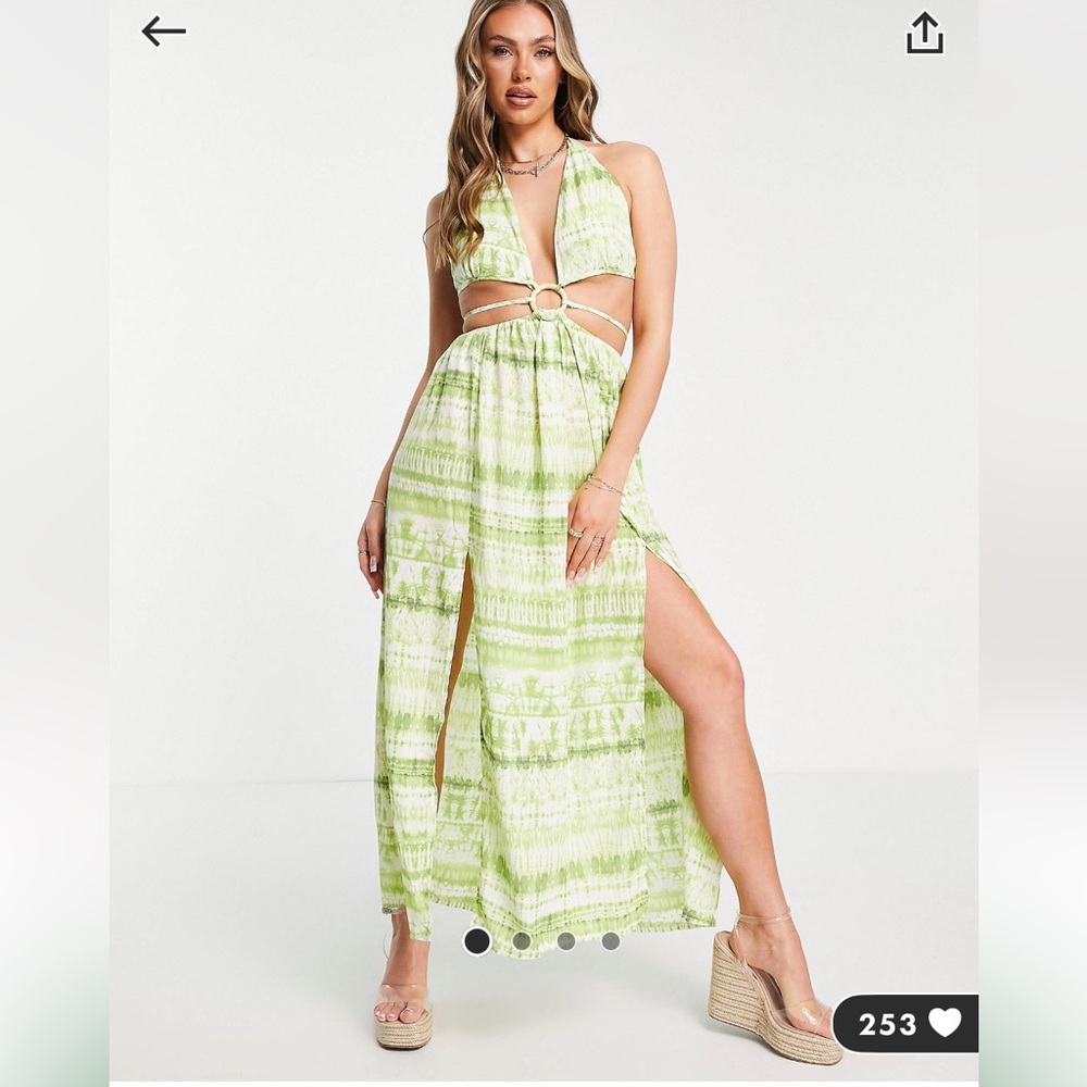 Halter Neck Maxi Dress